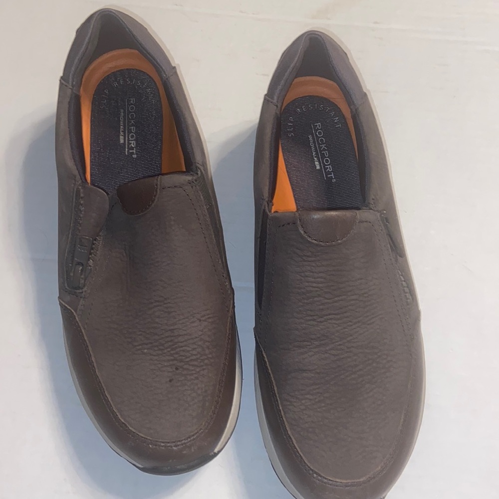 Rockport pro walker slip resistant slip on shoes size 8